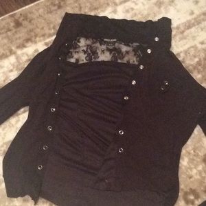 Black Blouse. See threw back